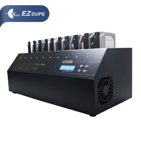 【Smaller and Faster】EZ Dupe 1 to 9 Targets HDD/SSD Duplicator - HD CyCLONE II 300