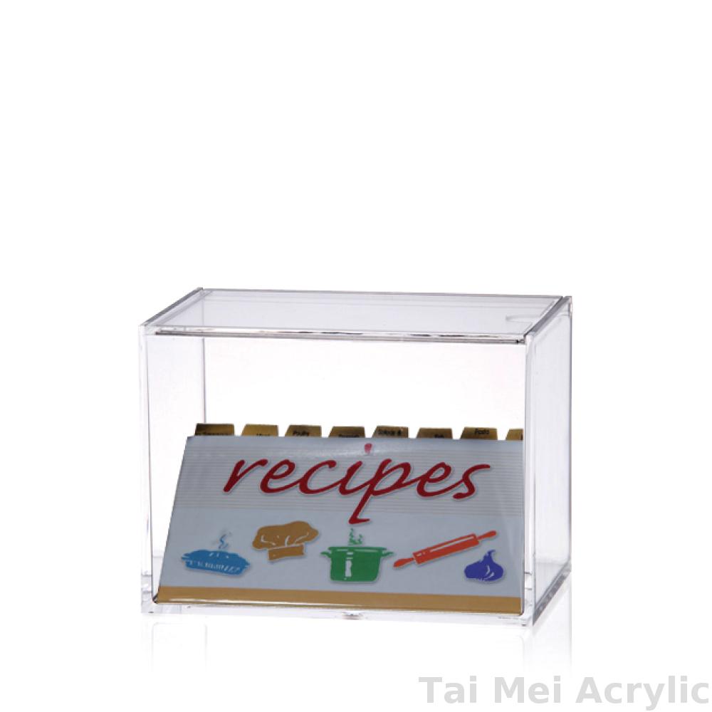 Acrylic Recipe Box, kitchenware, tableware Taiwantrade