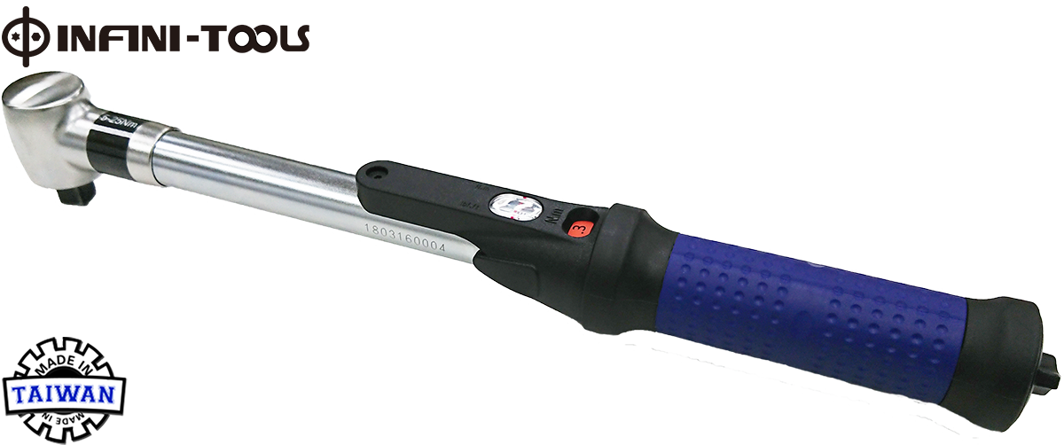 Preset Slipping Torque Wrench ClickType ,1/4",3/8",1/2" Drive