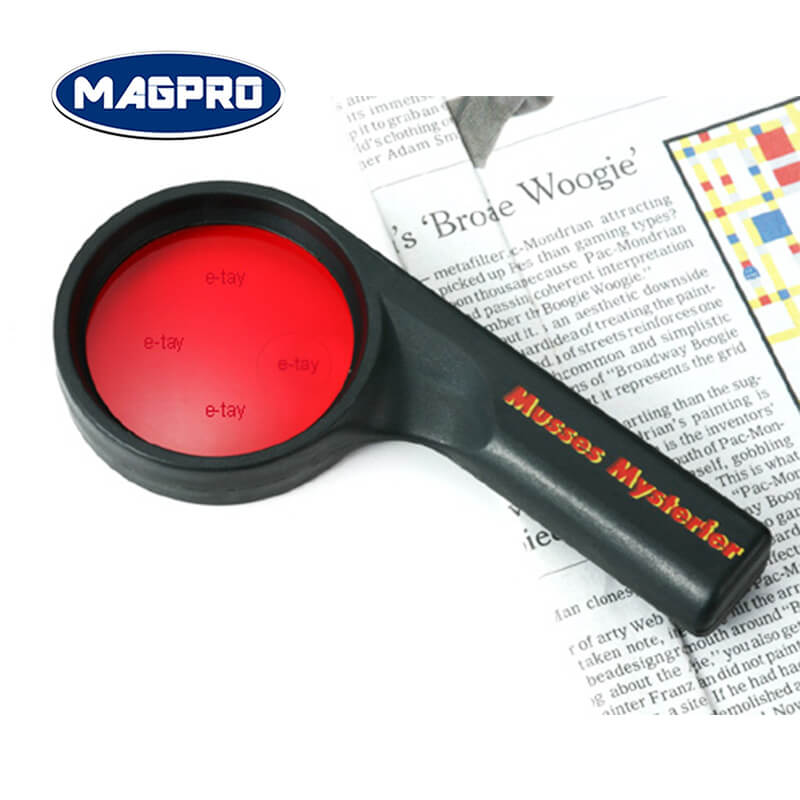 2 Inch Custom Handheld Color Code Message Magnifying Glass