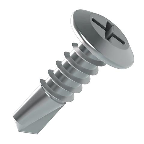 wafer head self drilling screw