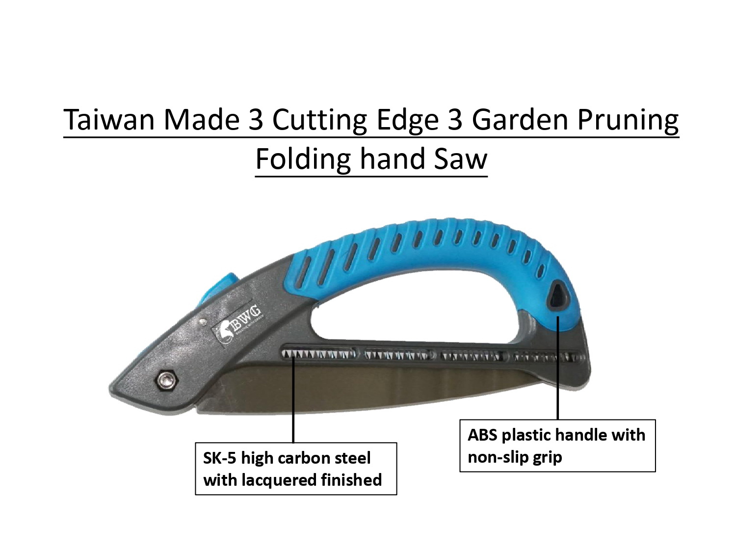 Taiwan Made 3 Cutting Edge 3 Garden Pruning Folding Hand Saw Taiwantrade Com