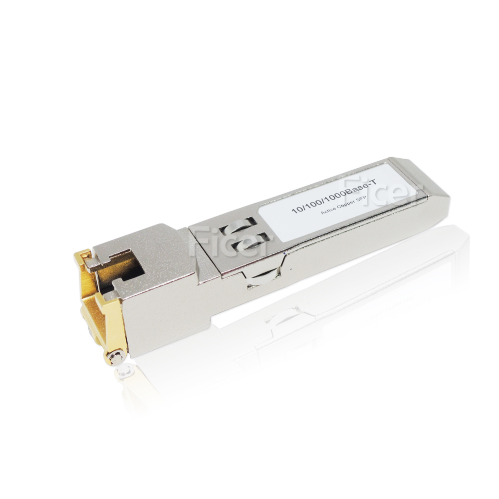 1.25G SFP-10/100/1000T Active Copper SFP Transceiver, SFP-1000T ...