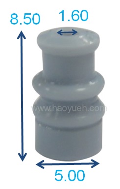 taiwan 7158 3004 40 (hy1296)wire seals for wiring harness , gray Wiring Harness Terminals and Connectors