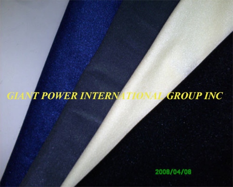 UBL 4 way stretch knit loop fabric used as a  fastening