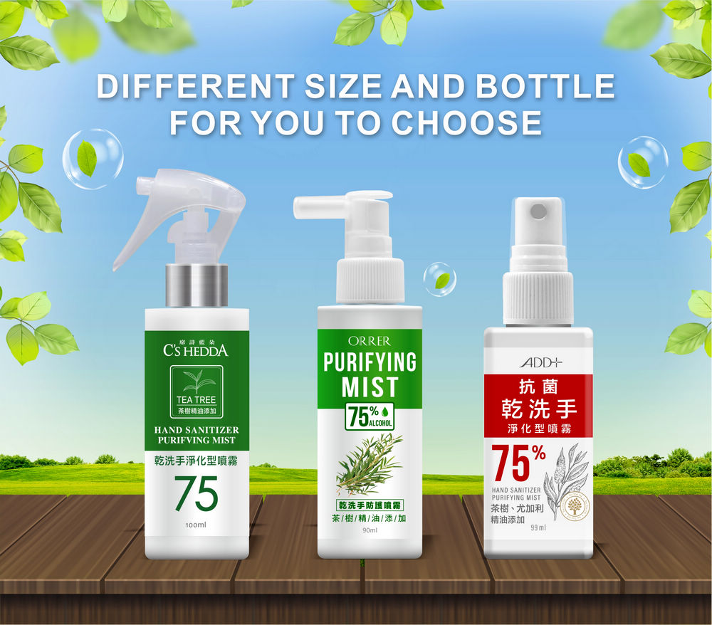 OEM Portable Antibacterial Alcohol Hand Sanitizer | Taiwantrade.com