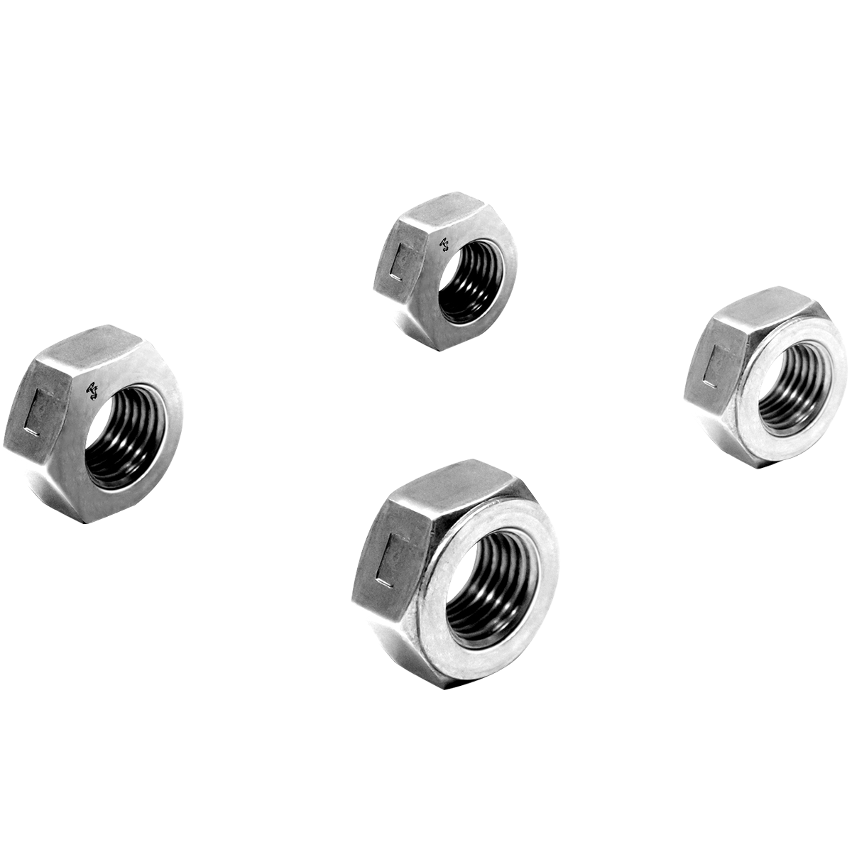 Piston Nuts for Performance Car Suspension module.