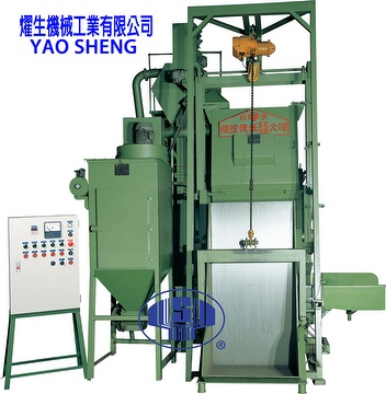 FULL AUTO FEED CIRCULAR BELT TYPE SHOT BLASTING MACHINE