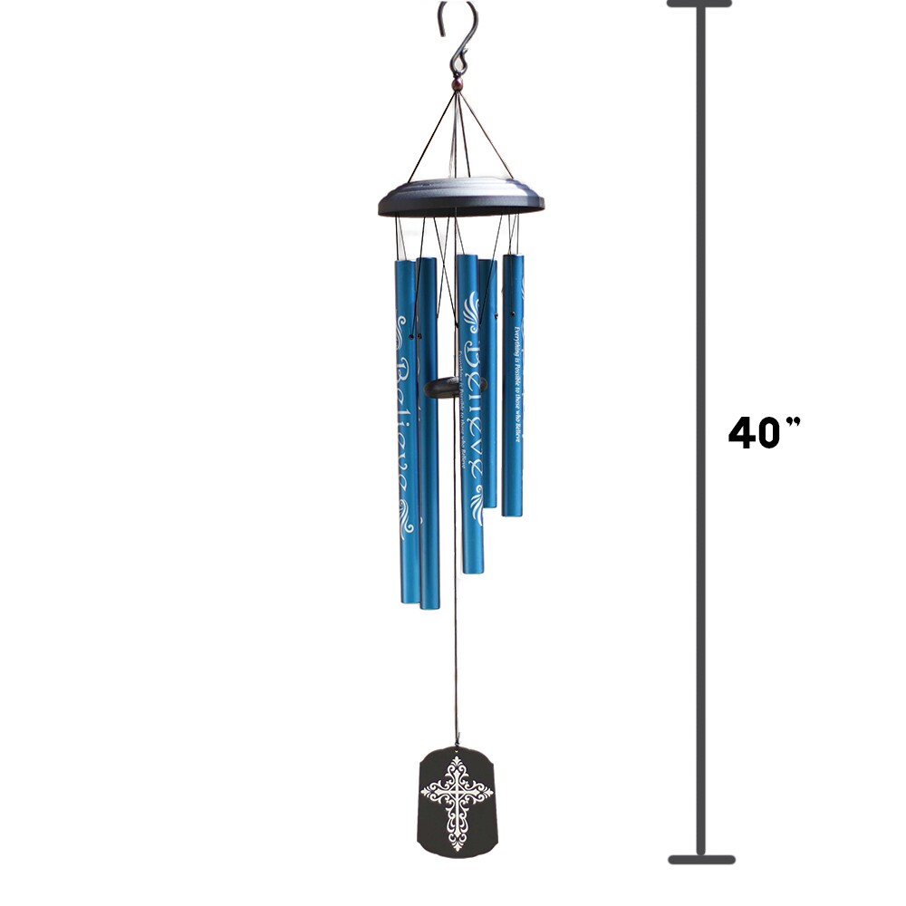 Memorial Wind Chimes Bible Verse