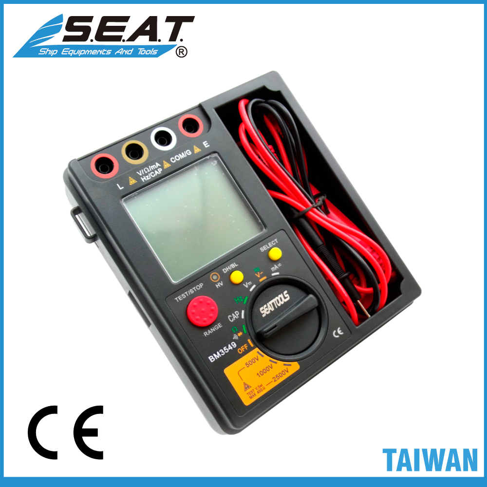 Digital Insulation Resistance Multimeter Test Meter 2500V