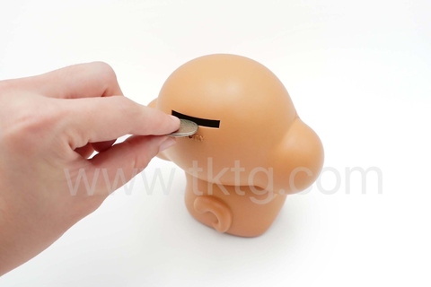 Customized PVC Rotation Money Box Saving Bank