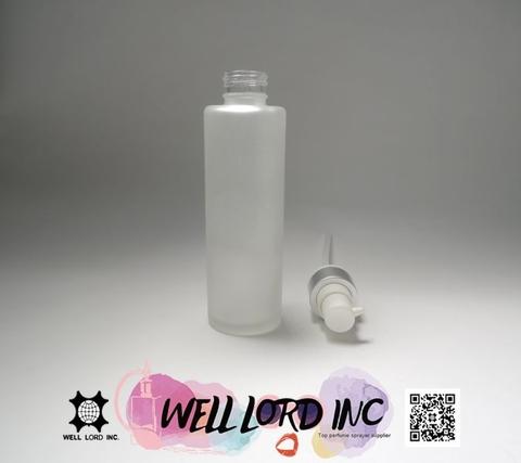 Download Gorgeous 110ml Yellow Matte Glass Silver Color Neck bottle ... Yellowimages Mockups