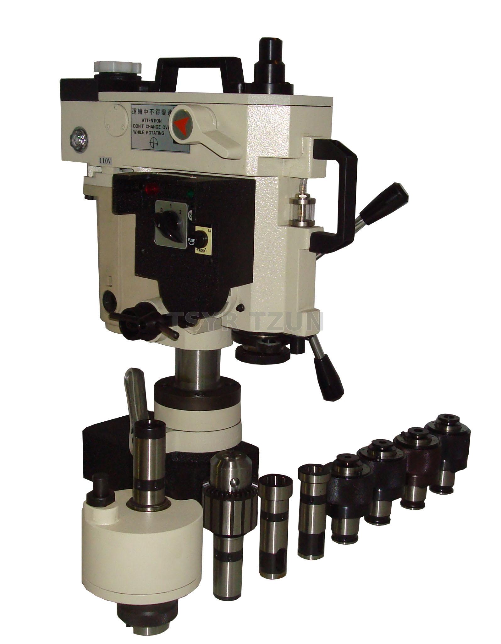 Portable drill and tapping machine (singlePhase