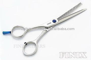 Taiwan High Quality Left Handed Hair Thinning Scissors Finix