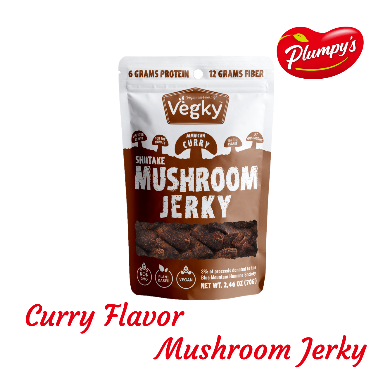 Curry Flavor Mushroom Jerky, Vegetarian Dried Meat Chips Taiwantrade