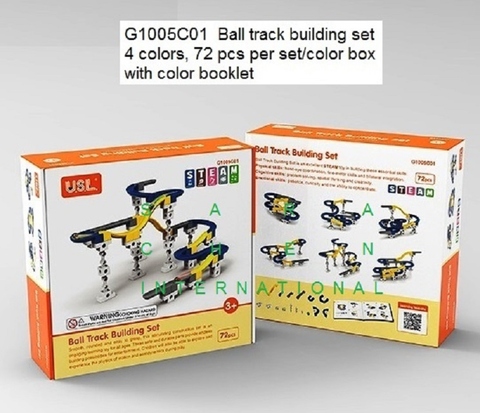 BALL TRACK BUILDING SET