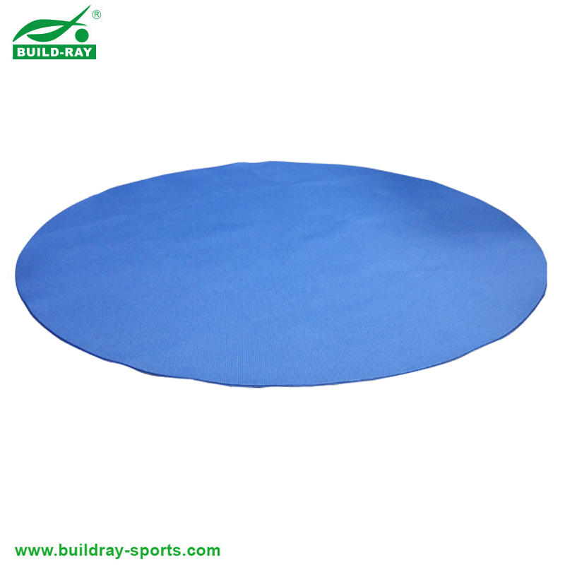 Solid Color PVC Round Yoga Mat