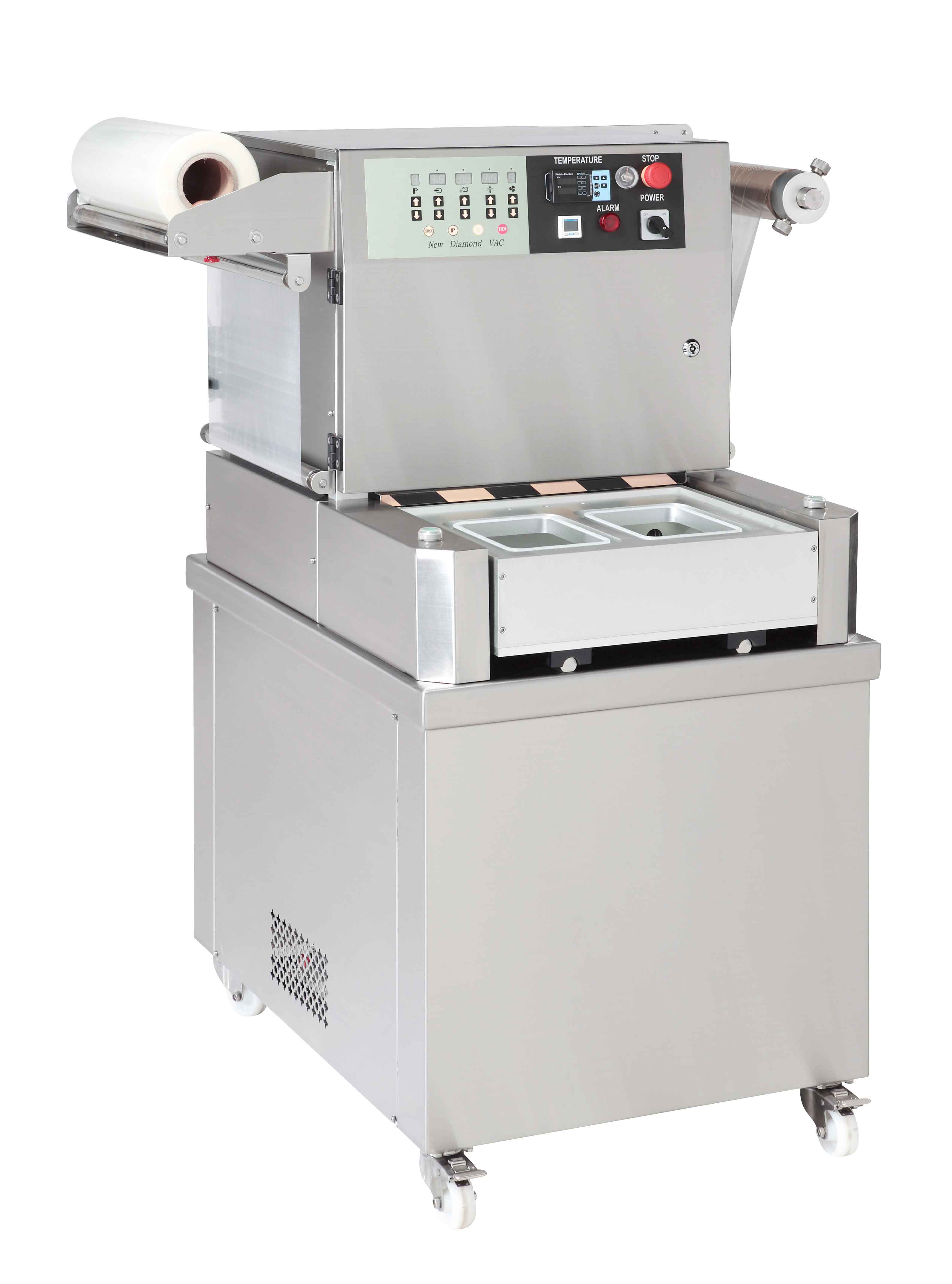 Semi Automatic Tray Sealer with Vacuum and Gas Flushing