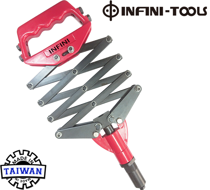 Lazy Tongs Hand Riveter 3.2 mm 6.4 mm