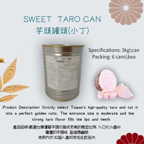 Sweet Taro Canned Manufacture: Nature's Sweetness in Every Bite