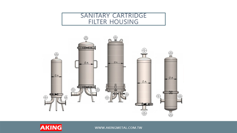 Sanitary Cartridge Filter Housing, Steam Filter Housing, Vent Filter Housing