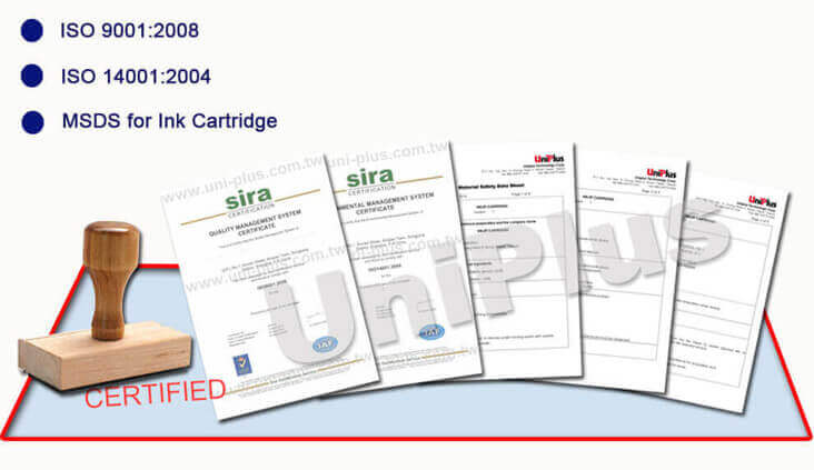 Uniplus-Certificate