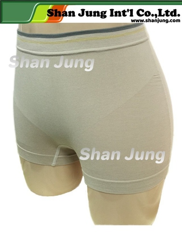 Women's Panties, Seamless Bamboo Fiber Boyshorts