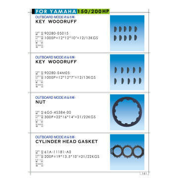 OUTBOARD ENGINE SPARE PARTS