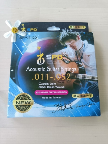 Acoustic Guitar Strings (171120) 11-52 80/20 Brass