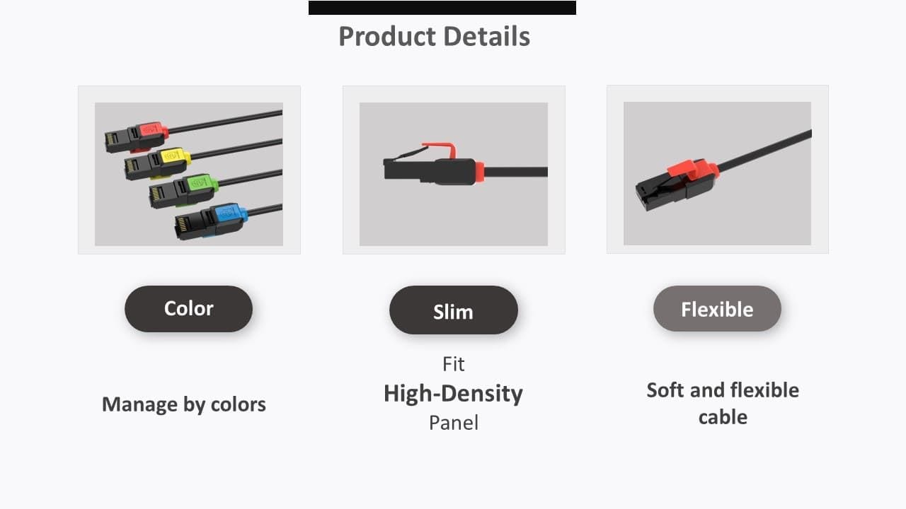Kabel utp cat 6 28AWG mit kleinem Durchmesser ist leicht zu handhaben