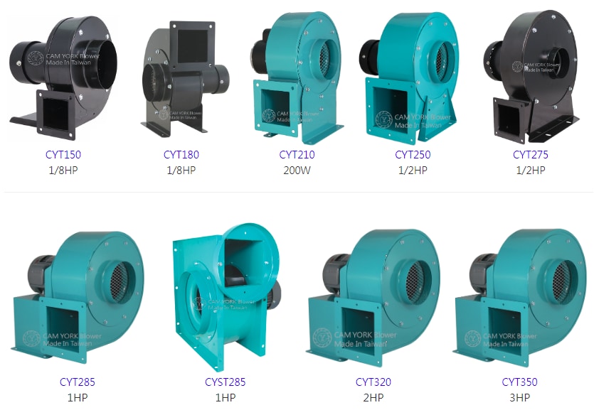 Centrifugal Exhaust Fan Blower for Industries | CAM YORK INDUSTRIAL CO ...