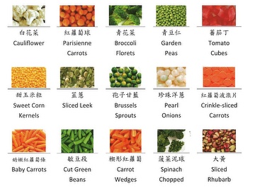 Frozen vegetables