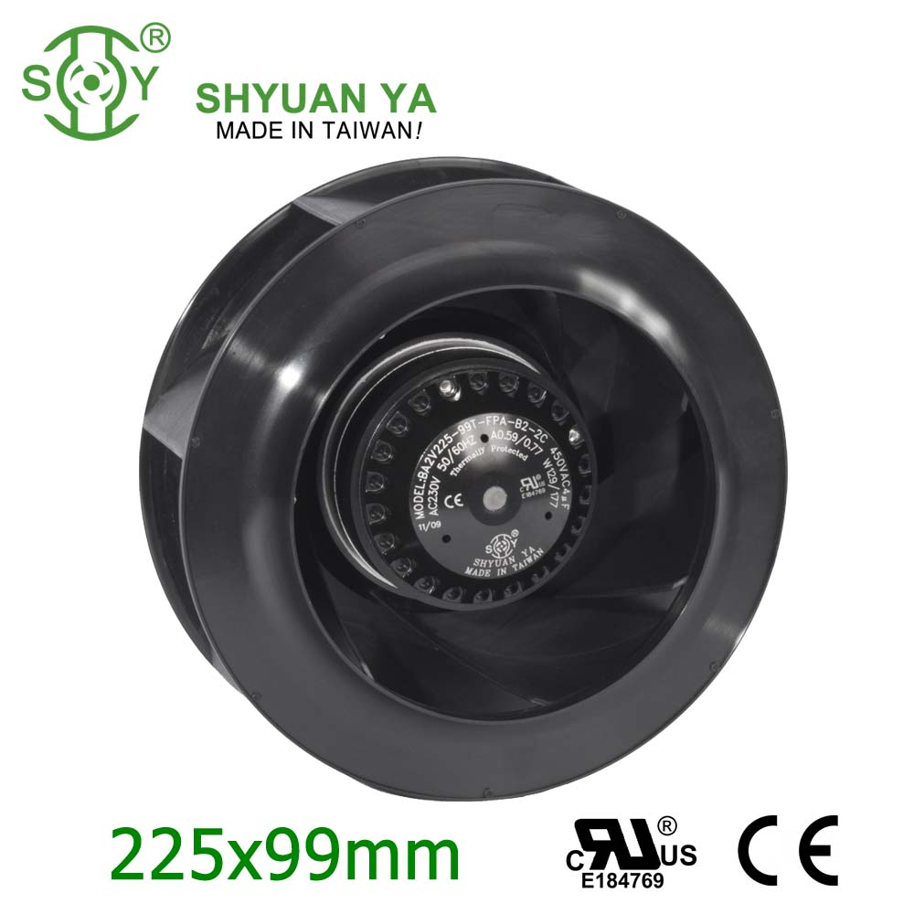 Plastic Blower Wheel For Mini Splits Industrial Extraction Centrifugal