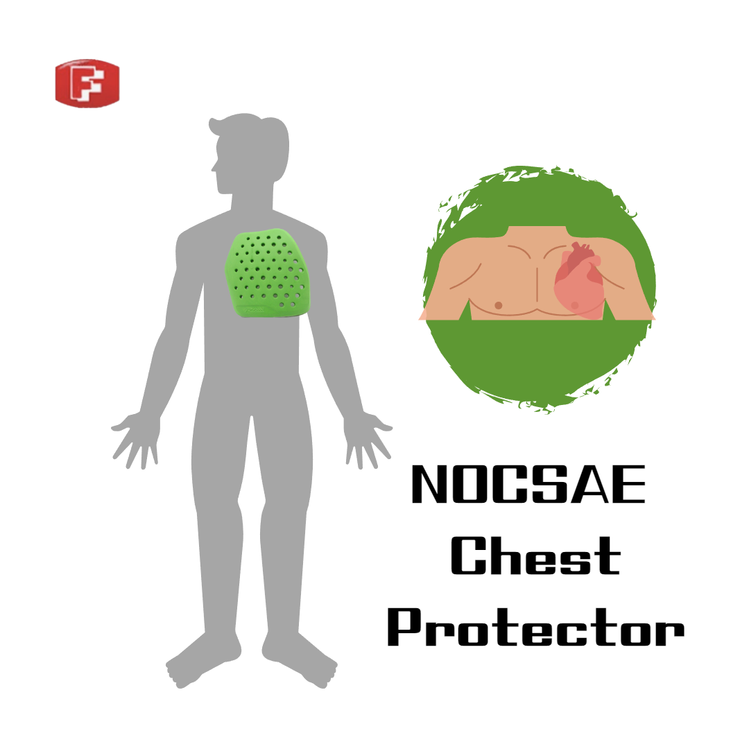 Baseball Heart Guard NOCSAE standard supplier, Sternum protection