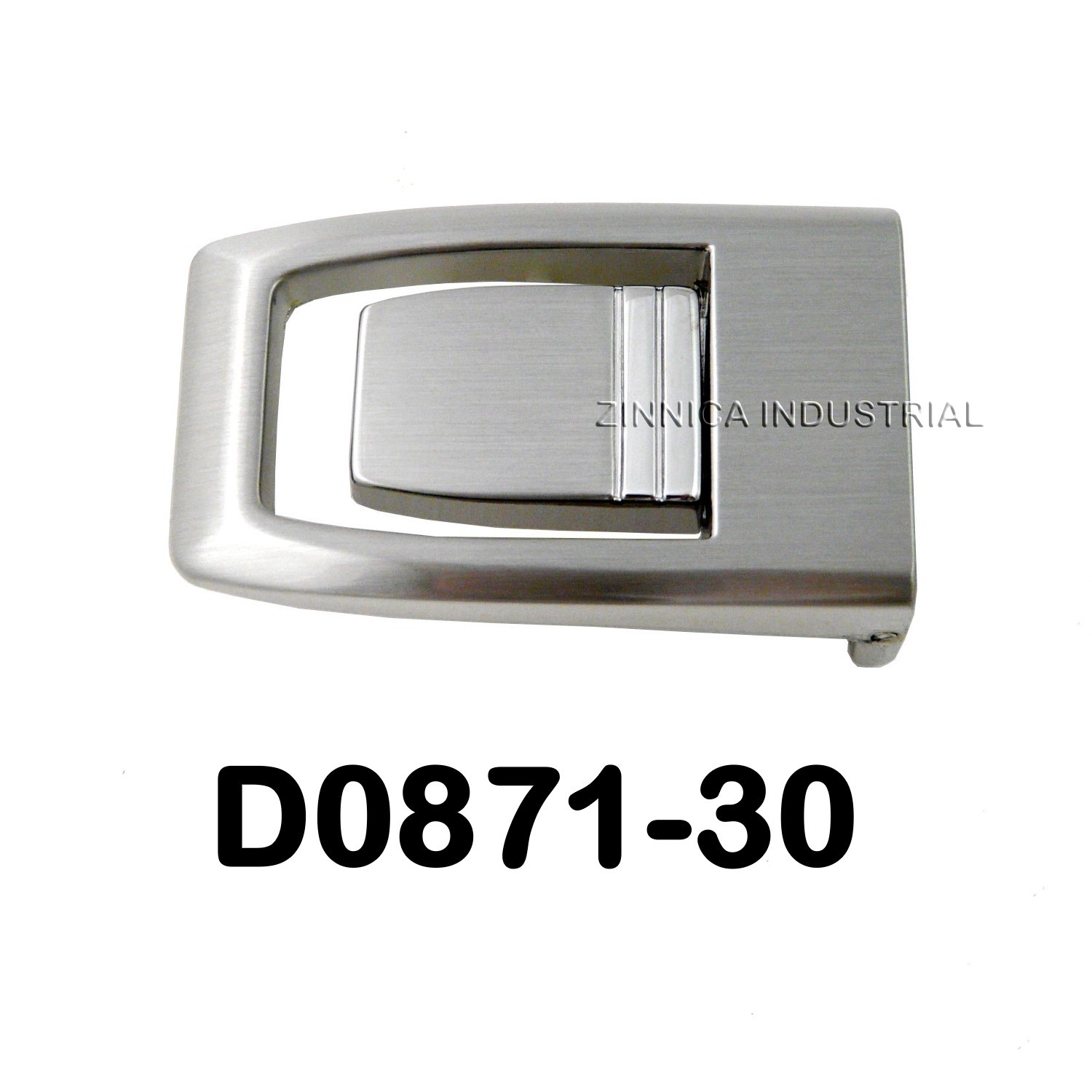 Clamp Belt buckle in 30mm with Clip On Clasp Simple Luxury and Durable