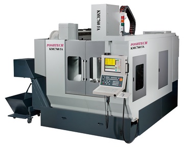 Vertical five-axis machine