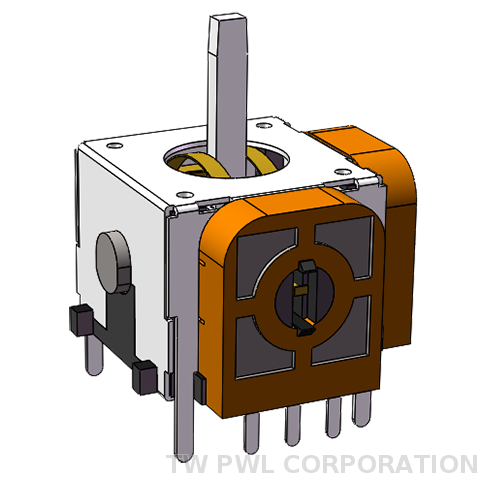 Stick controller type potentiometer