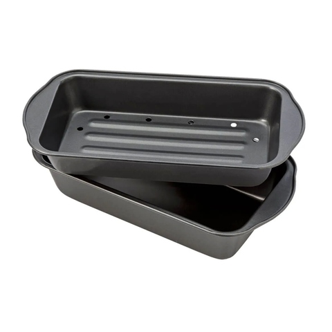 2 PC NONSTICK MEATLOAF PAN