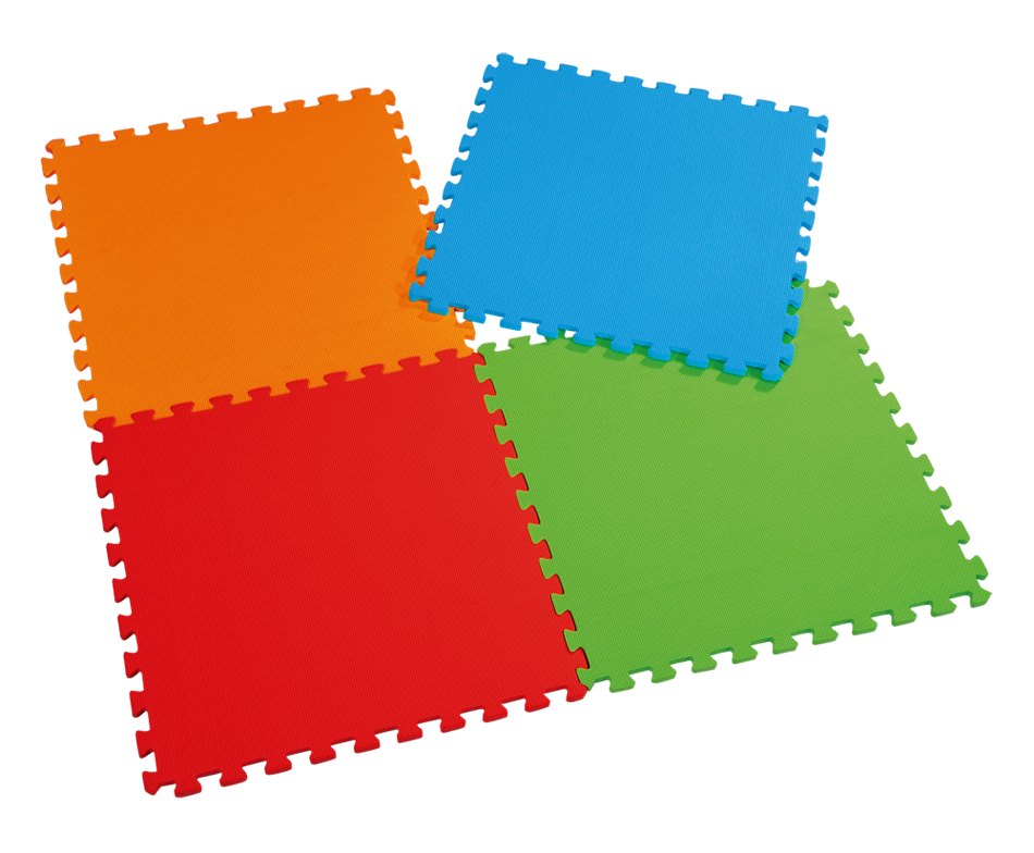 colorful play mats