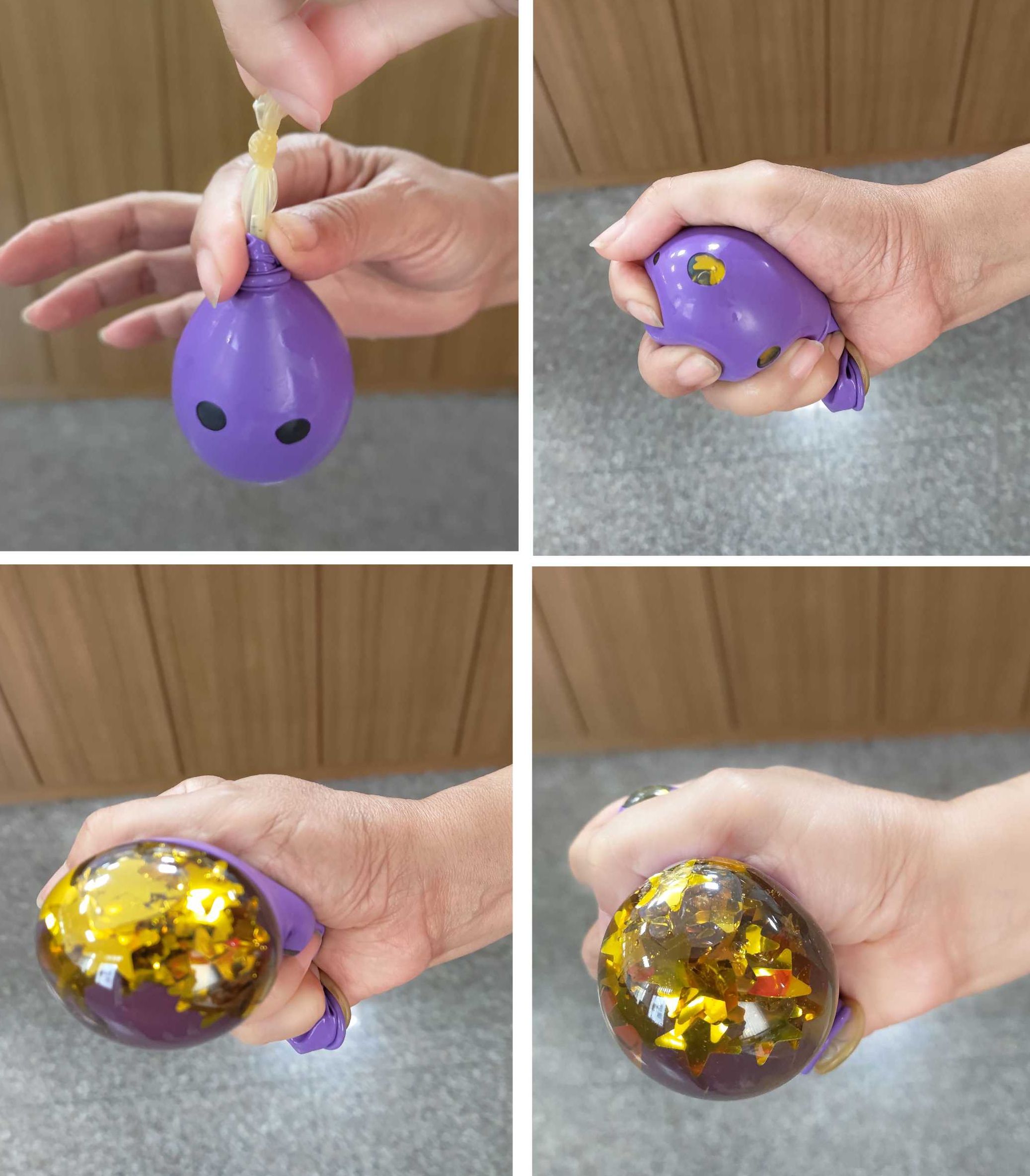 How to use a confetti balloon to make a stress ball?