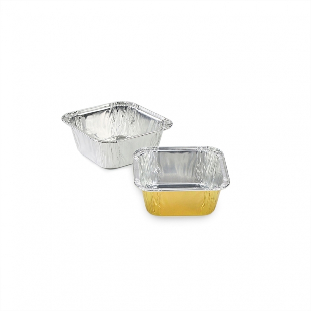 Buy Wholesale China Disposable Muffin Pan Bulk Food Containers Aluminum  Foil Aluminum Foil Container Rectangle & Disposable Tableware at USD 5