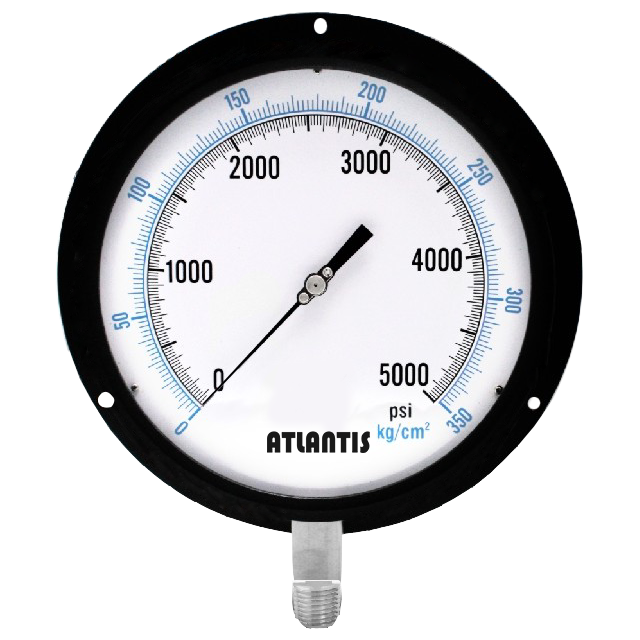 Aluminum Case Large Size Pressure Gauge Taiwantrade