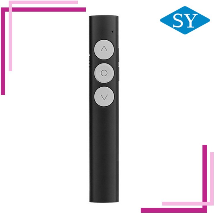 Presentation Remote with Laser Pointer and Rechargeable Battery