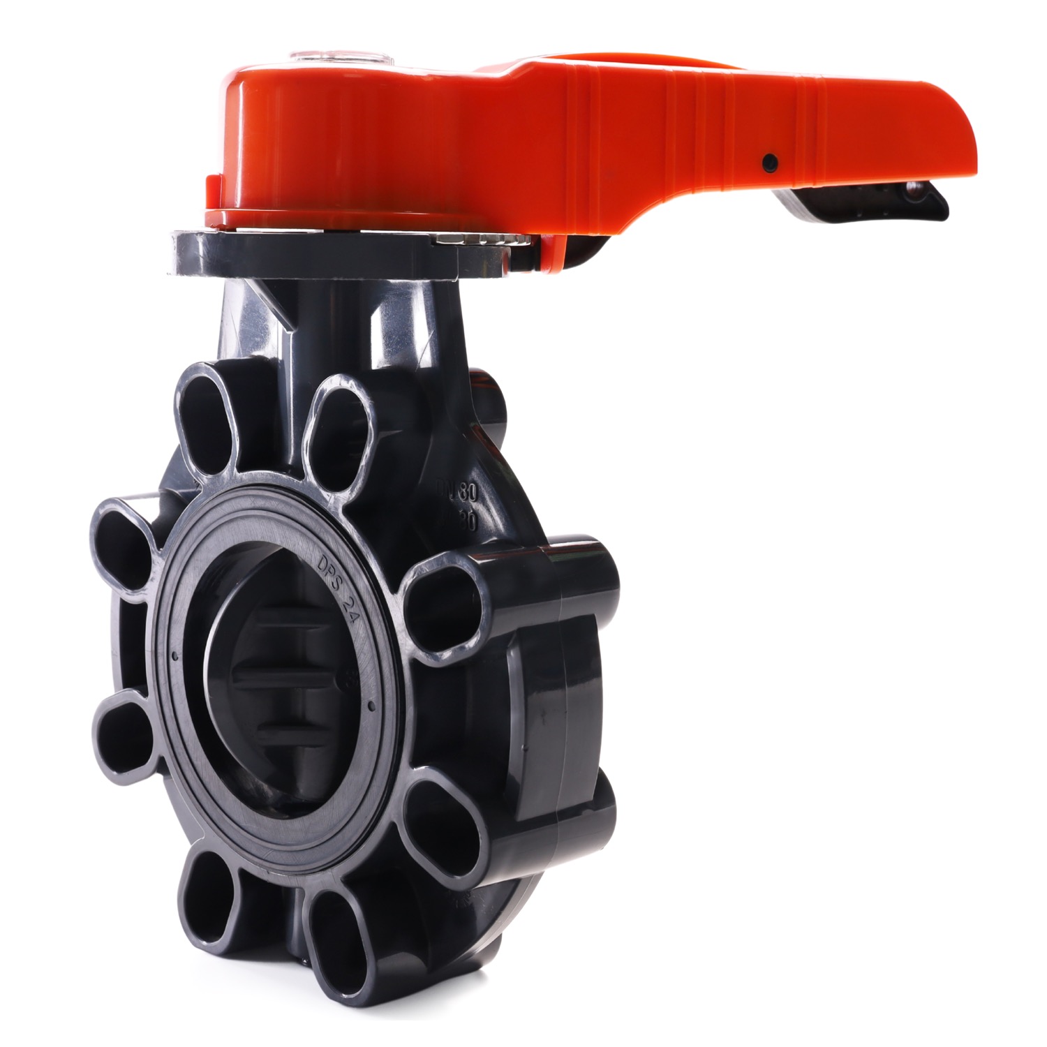 Pneumatic Actuator Plastic Wafer Type Butterfly Valve | Taiwantrade.com