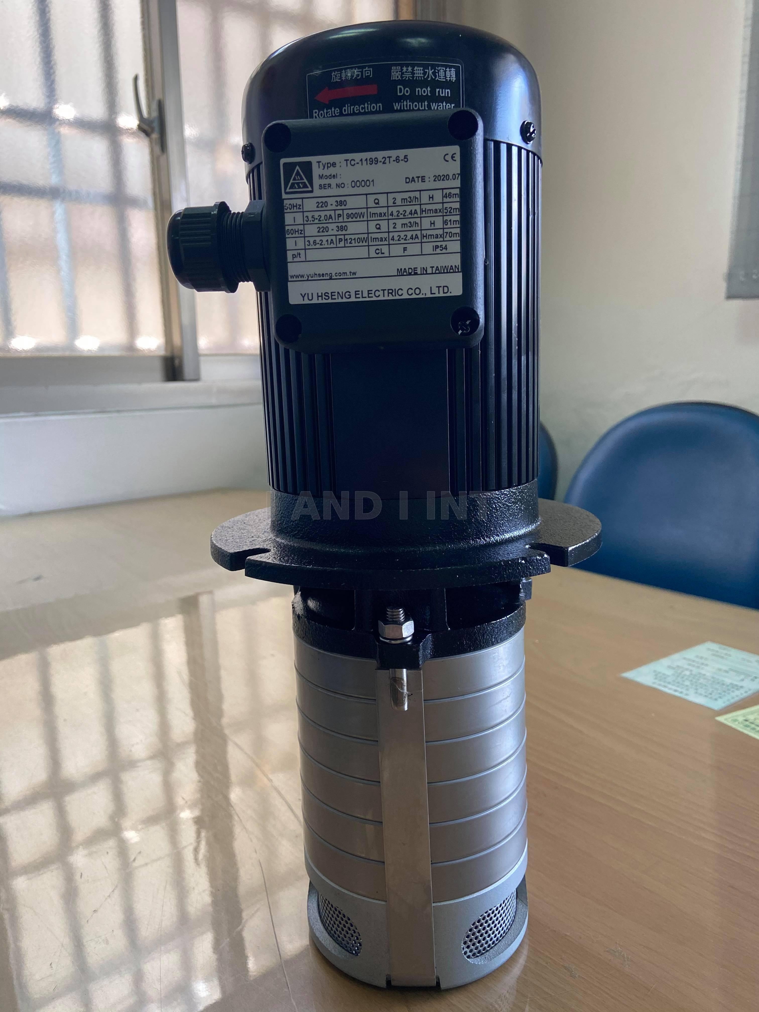 CNC Machine 99 PSI Multistage Coolant Pump, 199 mm, 1 HP 6 stages 5