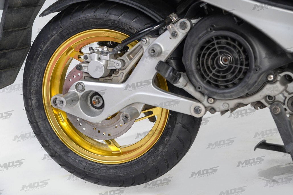 MOS シグナスX 4型/BW'S125 XR-5 鍛造アルミホイール 前後セット