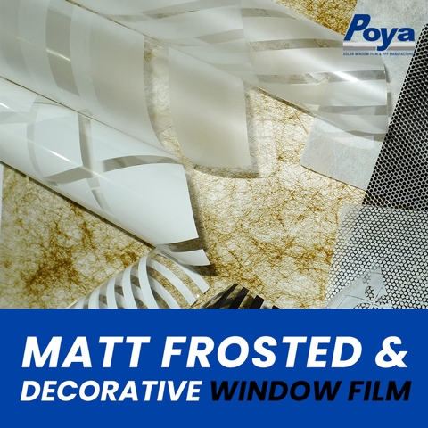 Matt Frosted  & Decorative Window Film