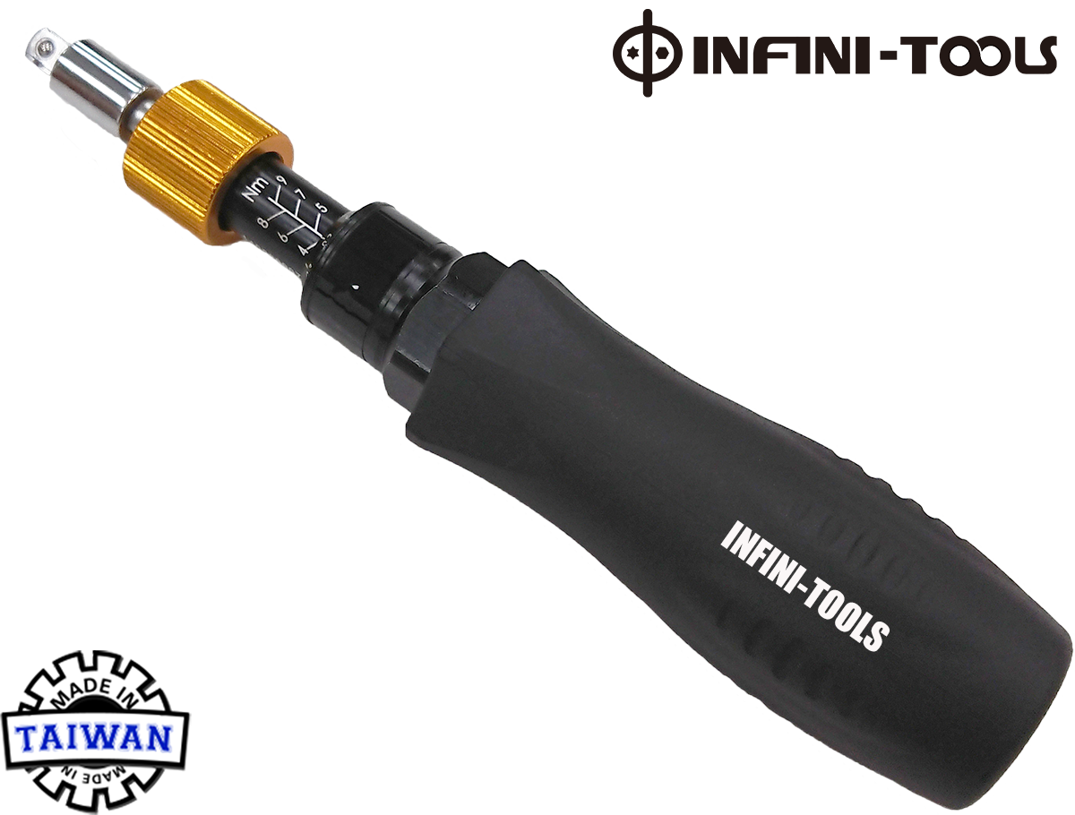 Adjustable Precision Torque Screwdriver,1050 inlb/1.135.65 Nm