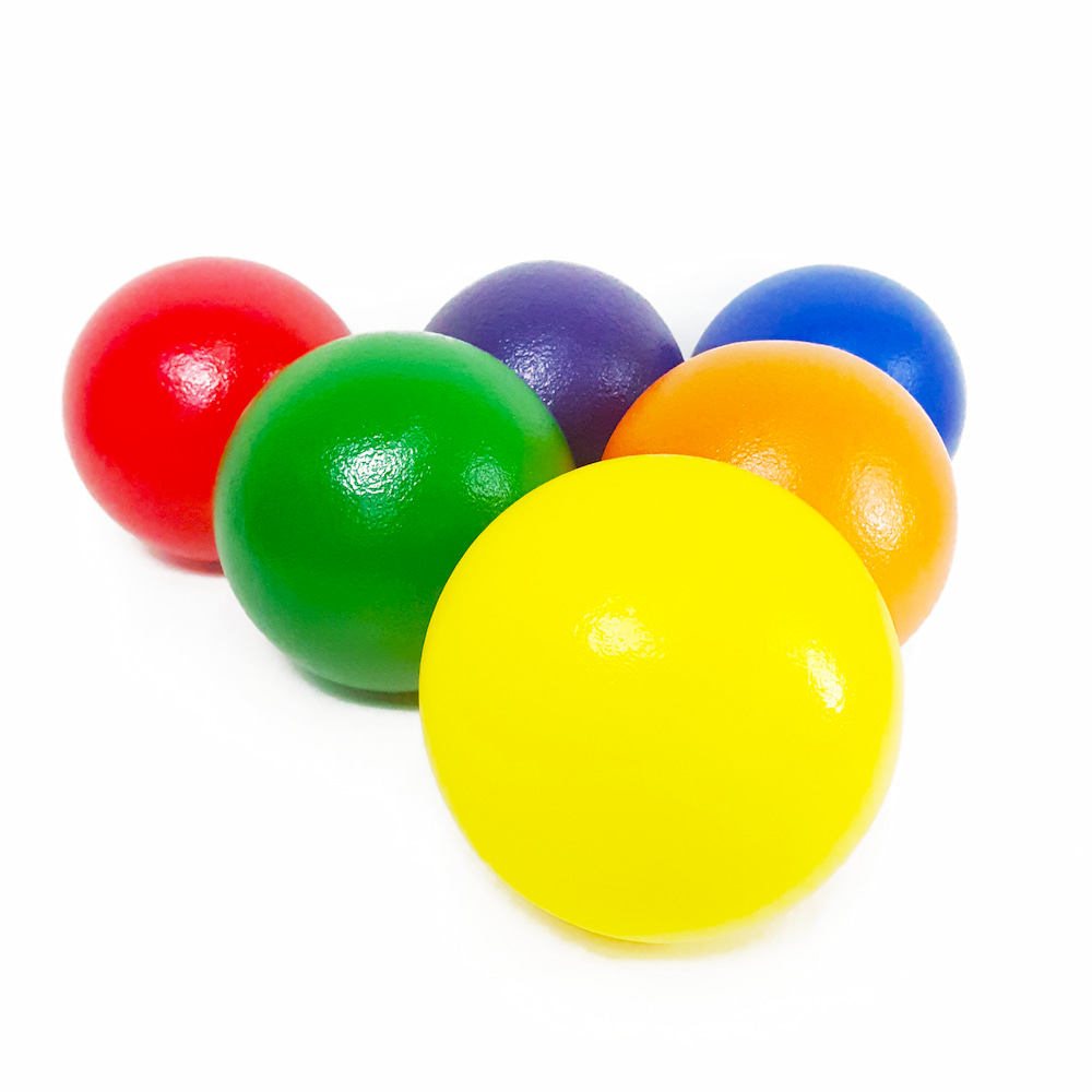 PU skin foam ball-six colors