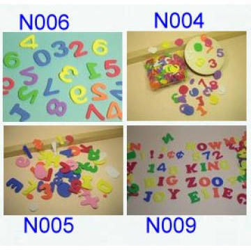 FUN FOAM LETTERS AND NUMBERS